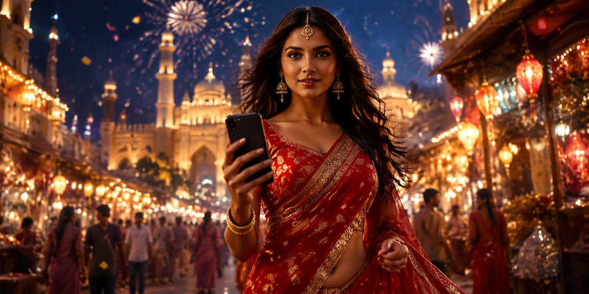 Mobile Andar Bahar gameplay in Lucknow old city area